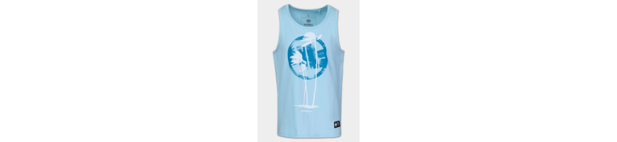 Tank top Pitbull West Coast Palms błękitny