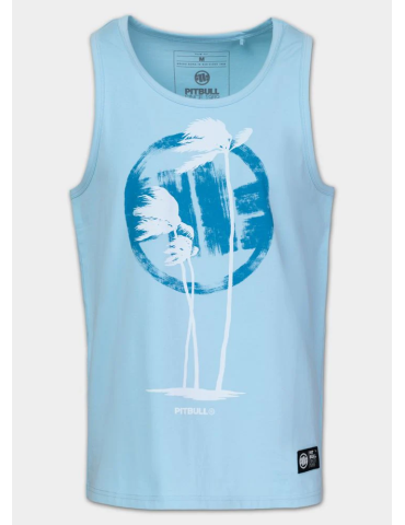 Tank top Pitbull West Coast Palms błękitny