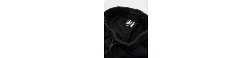Spodenki Jigga Wear Hat Crown dresowe czarne