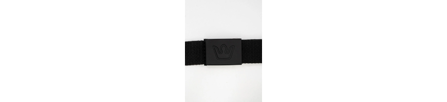 Pasek Jigga Wear parciany simple Crown