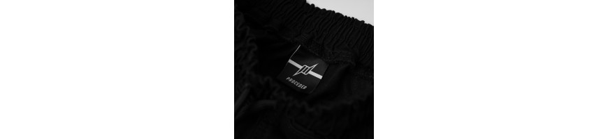 Joggery Chada Proceder Haft czarny jeans