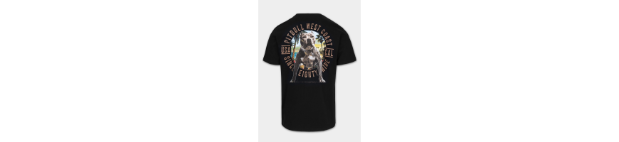 T-shirt Beach Boy męski czarny