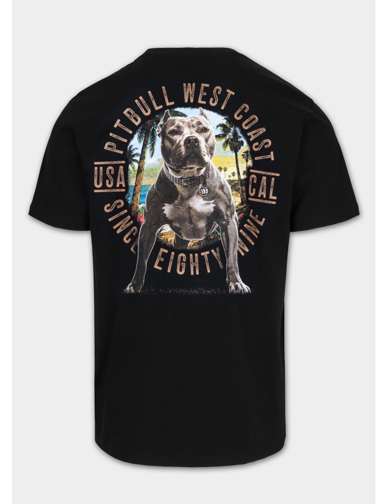 T-shirt Beach Boy męski czarny