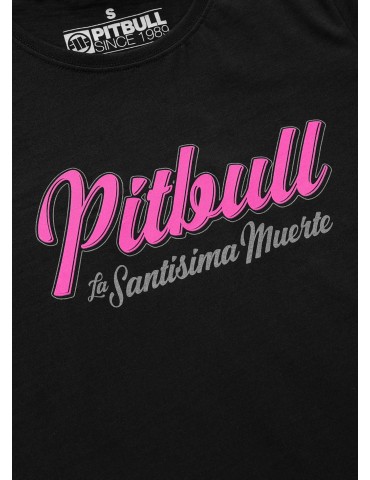 T-shirt Pitbull West Coast Santa Muerte 26 damski czarny