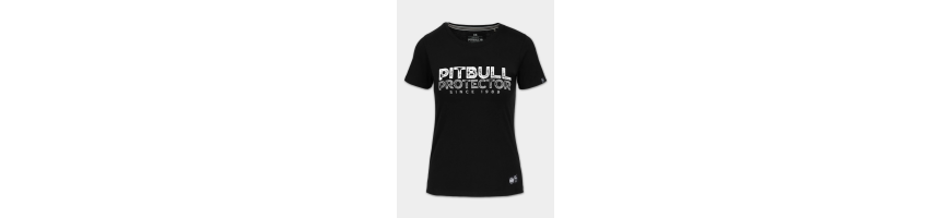 T-shirt Pitbull West Coast Protector damska czarna