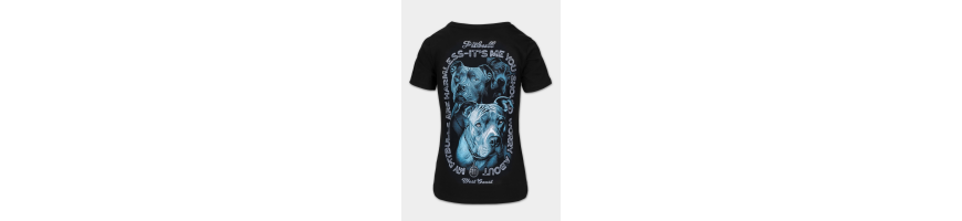 T-shirt Pitbull West Coast Protector damska czarna