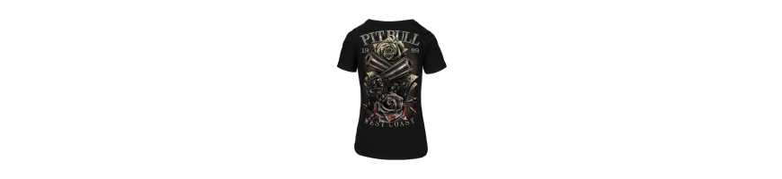 T-shirt Pitbull West Coast Player damski czarny