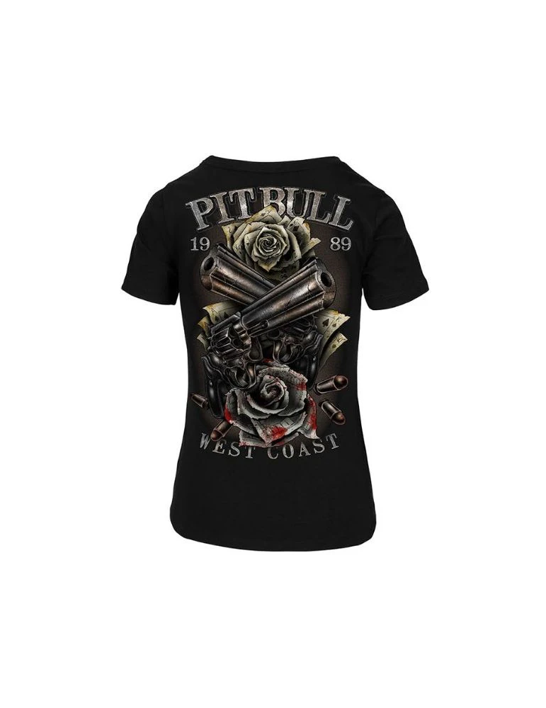 T-shirt Pitbull West Coast Player damski czarny