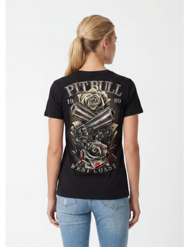 T-shirt Pitbull West Coast Player damski czarny