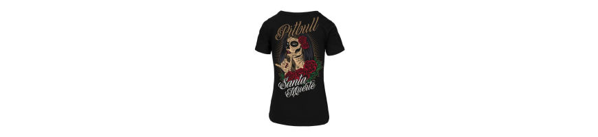 T-shirt Pitbull West Coast Santa Muerte 23 czarny
