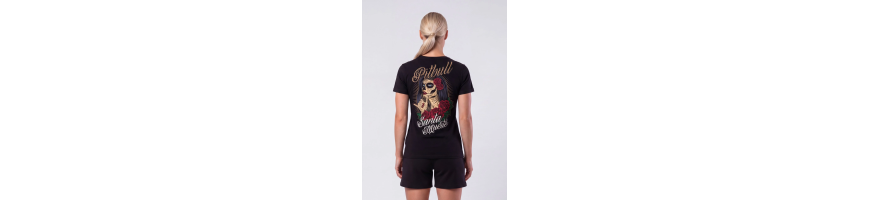 T-shirt Pitbull West Coast Santa Muerte 23 czarny