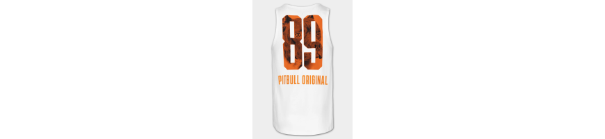 Tank top Pitbull West Coast Eighty Nine Dog męski biały