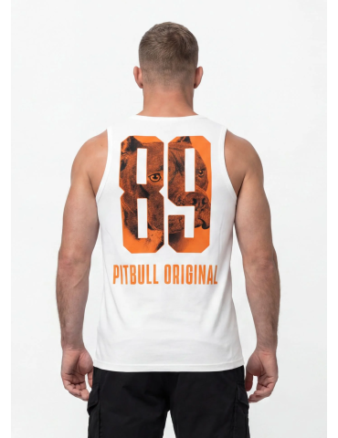 Tank top Pitbull West Coast Eighty Nine Dog męski biały