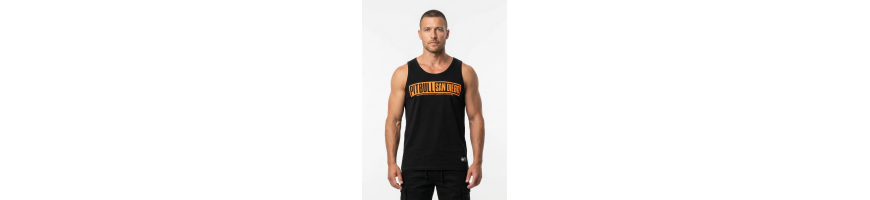 Tank Top Pitbull West Coast Eighty Nine Dog męski czarny