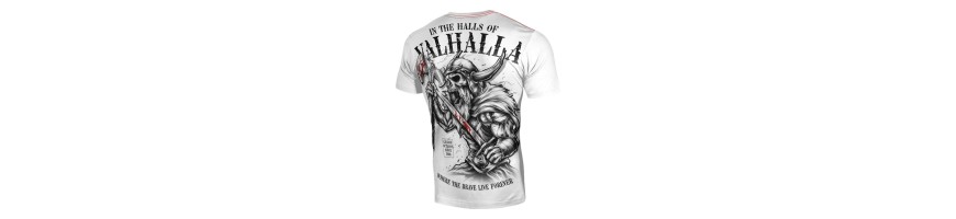 T-shirt Octagon Valhalla biały męski