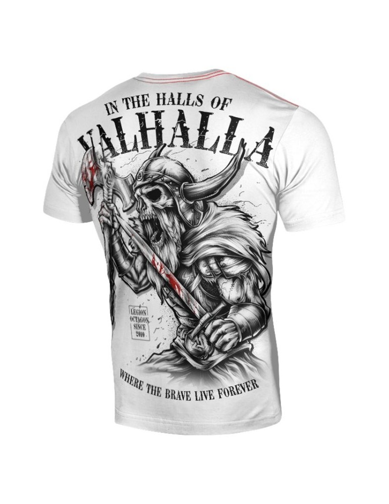 T-shirt Octagon Valhalla biały męski