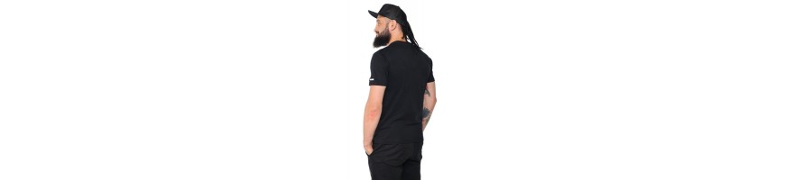 T-shirt Octagon Small logo czarny męski