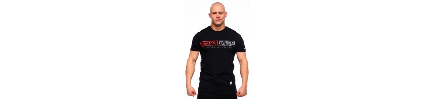 T-shirt Octagon Division Clothes męska czarna