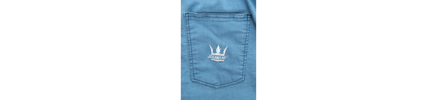Spodenki Jigga Wear Jeans Crown Pocket