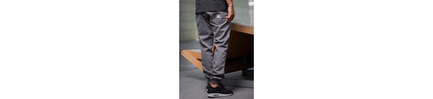 Joggery Jigga Wear Crown szare