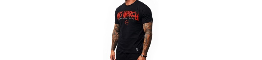 T-shirt Octagon No Mercy czarny
