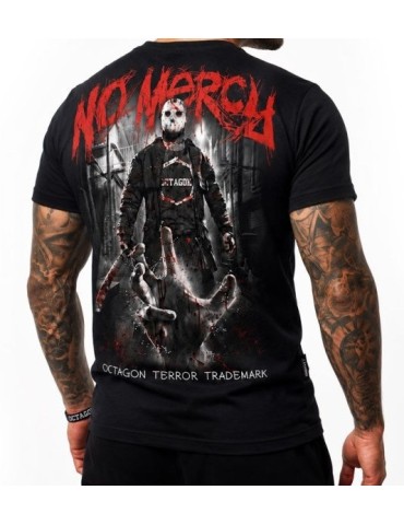 T-shirt Octagon No Mercy czarny