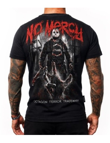 T-shirt Octagon No Mercy czarny