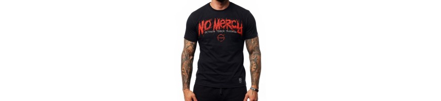 T-shirt Octagon No Mercy czarny