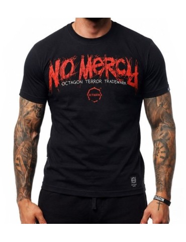 T-shirt Octagon No Mercy czarny