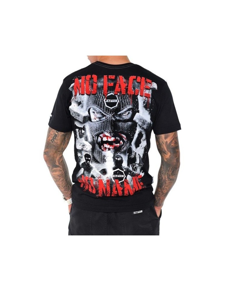 T-shirt Octagon No Face No Name czarny