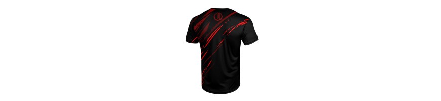 T-shirt Octagon Escape sportowy czarny