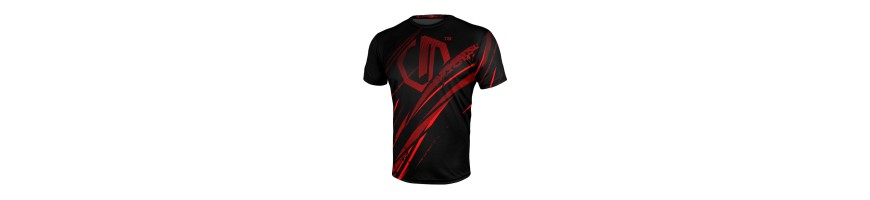 T-shirt Octagon Escape sportowy czarny