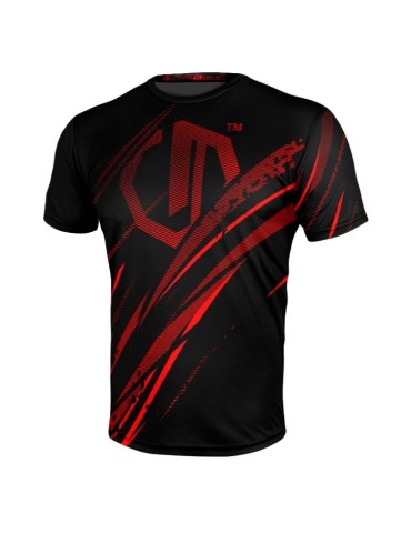 T-shirt Octagon Escape sportowy czarny