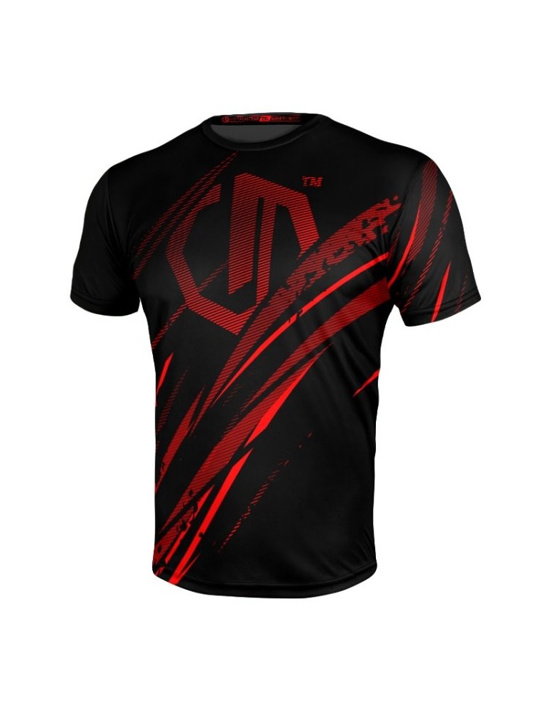 T-shirt Octagon Escape sportowy czarny