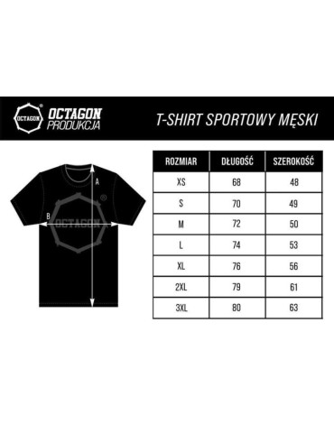 T-shirt Octagon Polska Orzeł czerwona