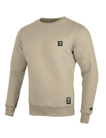 Bluza Octagon Small logo beżowa