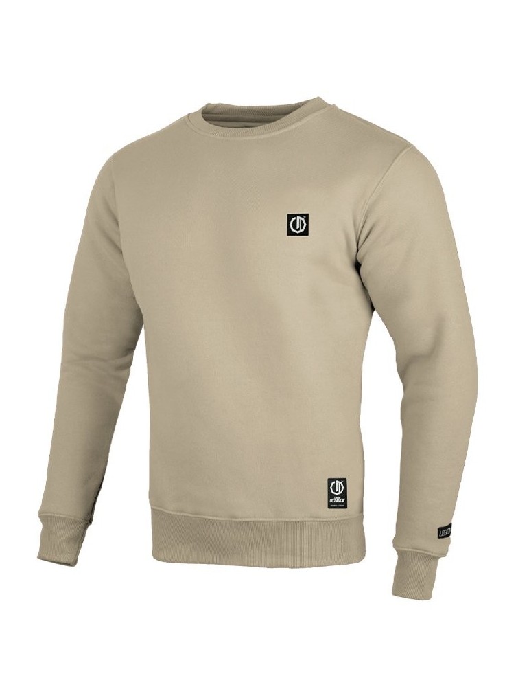 Bluza Octagon Small logo beżowa
