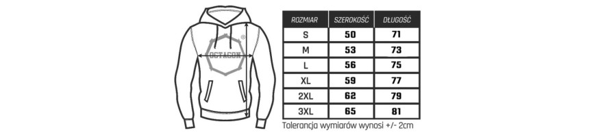 Bluza Octagon UTAH Stripe czarna