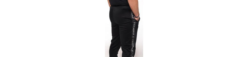 Spodnie dresowe Octagon UTAH Stripe czarne