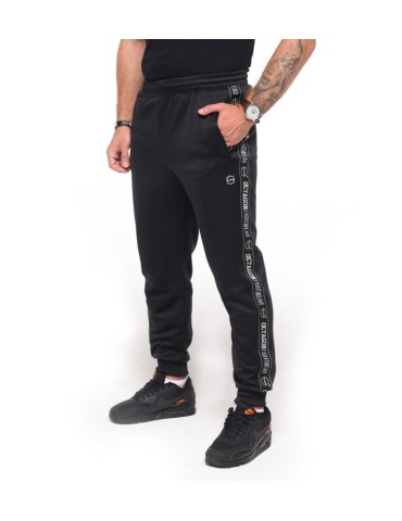 Spodnie dresowe Octagon UTAH Stripe czarne