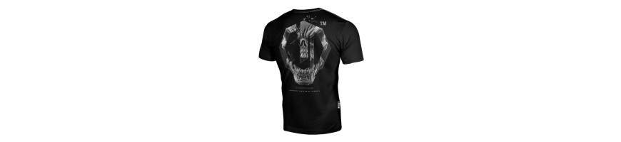 T-shirt Octagon Skull czarny