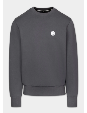 Bluza Pitbull West coast Charger Small Logo grafitowa