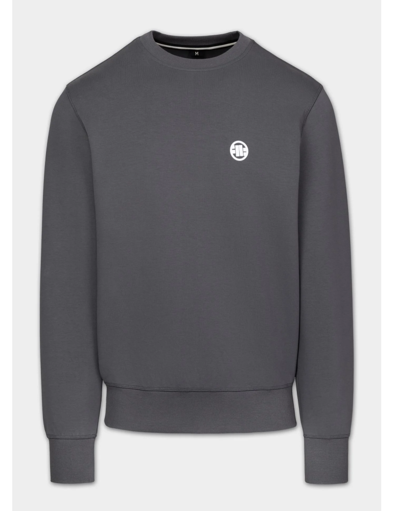 Bluza Pitbull West coast Charger Small Logo grafitowa