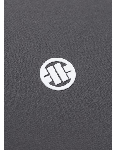 Bluza Pitbull West coast Charger Small Logo kaptur grafitowa