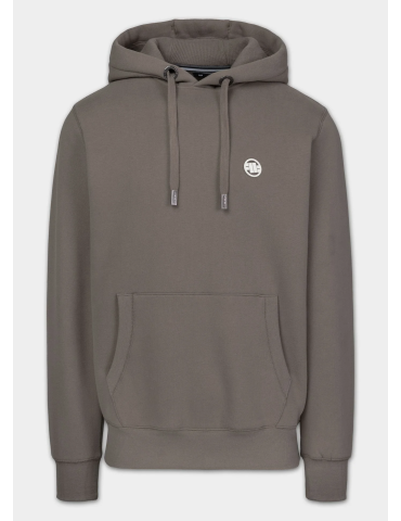 Bluza Pitbull West Coast Small logo kaptur jasny brąz