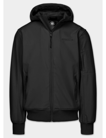 Kurtka Pitbull West Coast Roscoe Softshell czarna