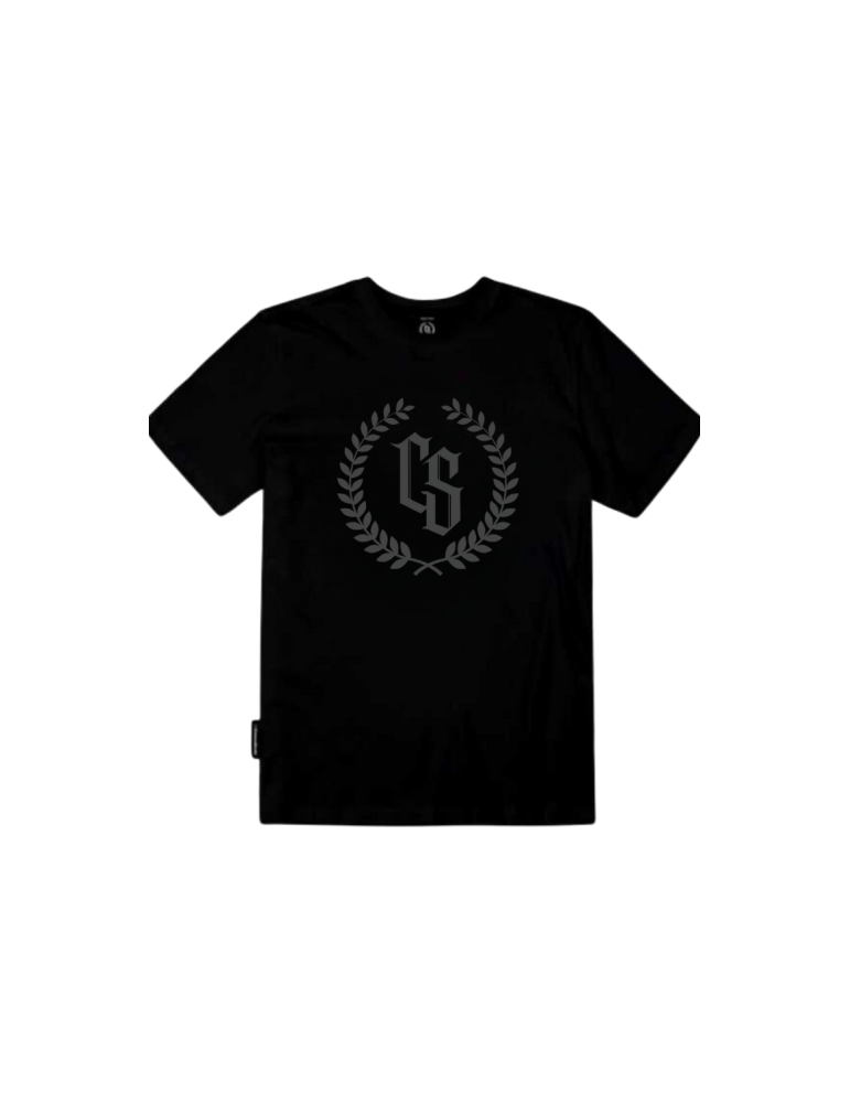 T-shirt Ciemna Strefa czarny/szary Laur