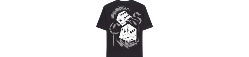 T-shirt Ciemna Strefa No Risk No Fun czarna
