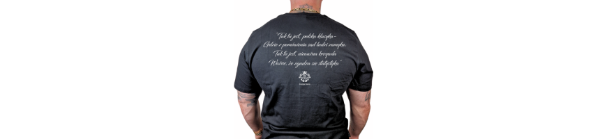 T-shirt Ciemna Strefa Stop 60 Statystyka czarny