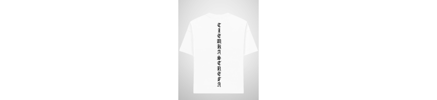 T-shirt Ciemna Strefa Chicano Gotyk biała